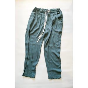 Aritzia Wilfred Marais Joggers in green